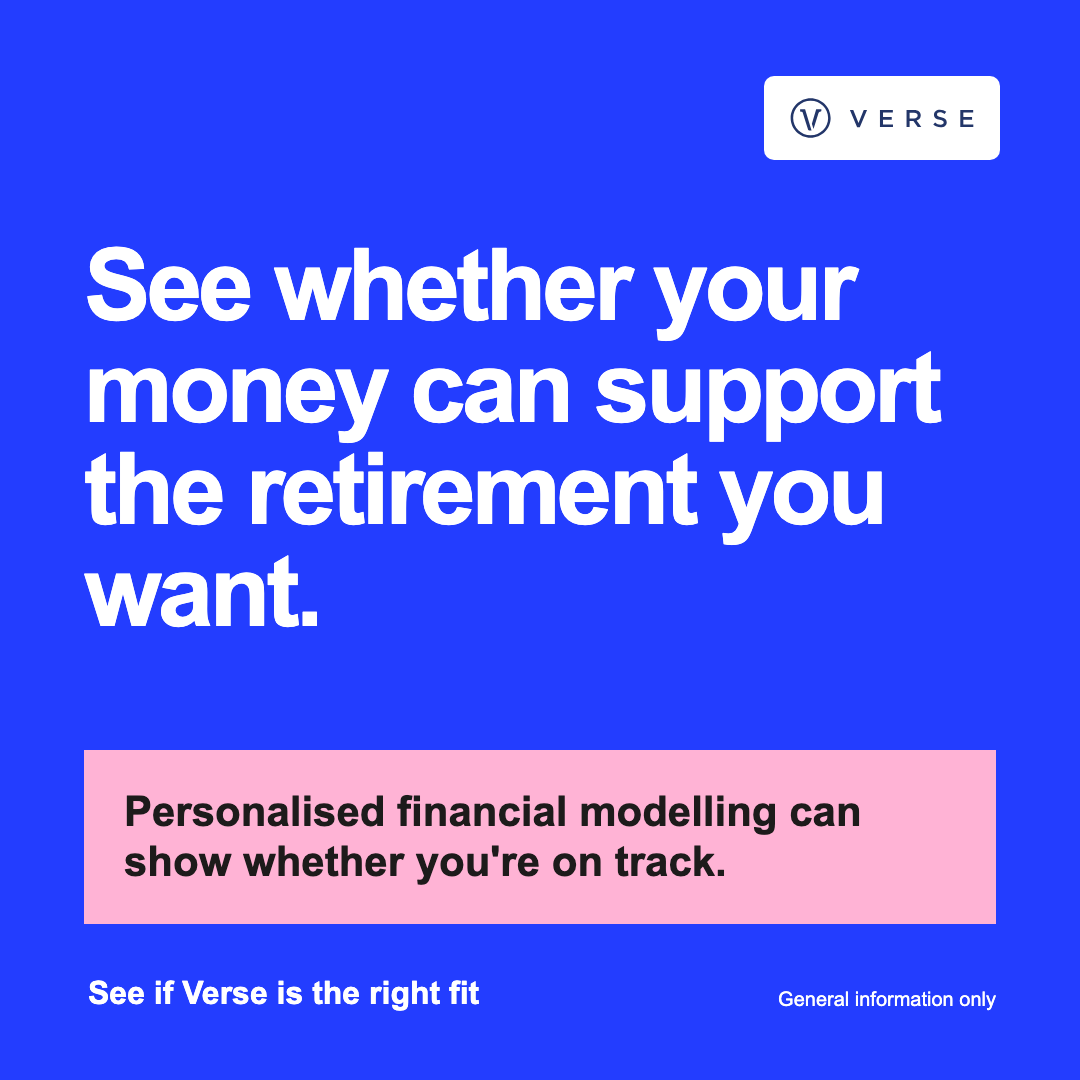First finished Verse Wealth image ad